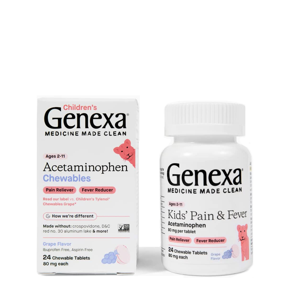 Kids' Pain & Fever Chewables (Acetaminophen) Creekside Naturals